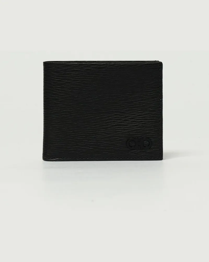 Ferragamo Portmonnaie herren Schwarz