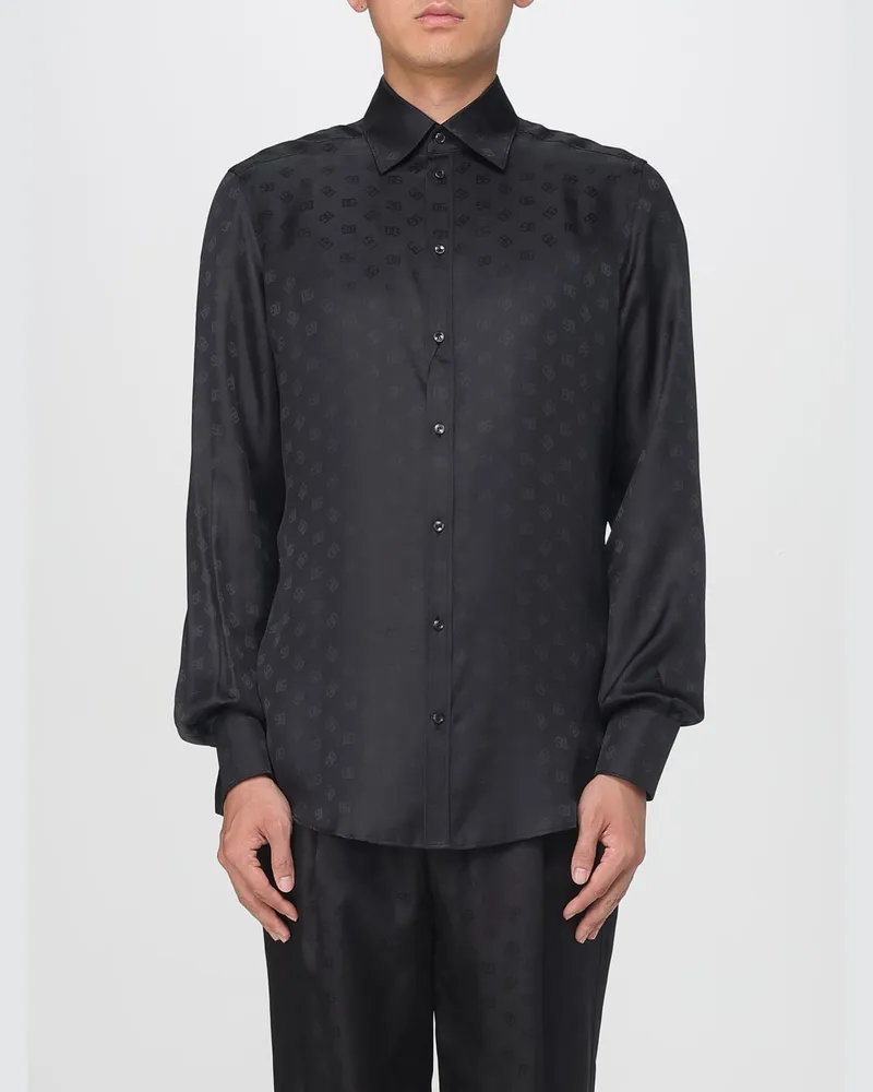 Dolce & Gabbana Hemd herren Dolce & Gabbana Schwarz
