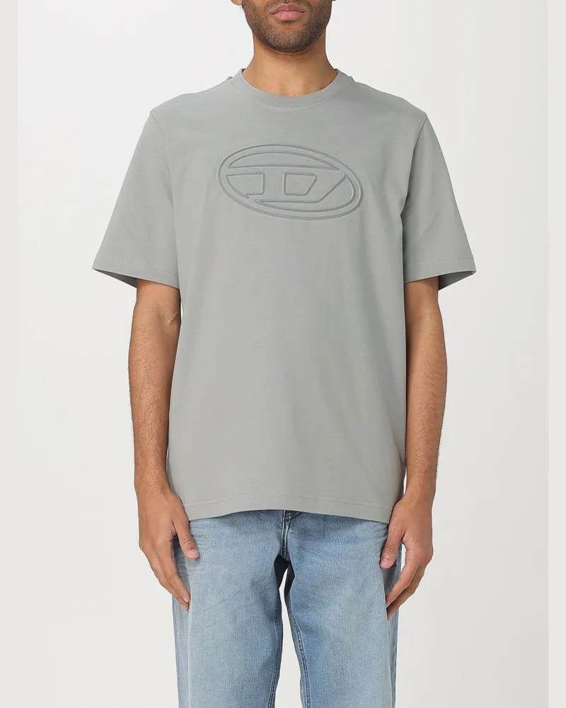 Diesel T-shirt herren Grau
