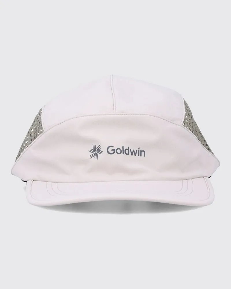 Goldwin Baseballkappe aus Nylon mit aufgedrucktem Logo und verstellbarem Riemen Weiß