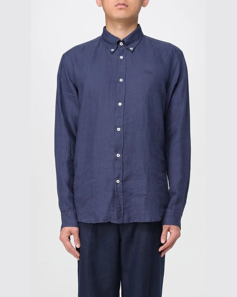 HUGO BOSS Hemd herren Blau