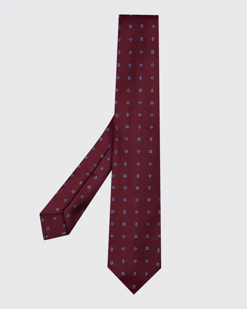 Kiton Krawatte herren Rot