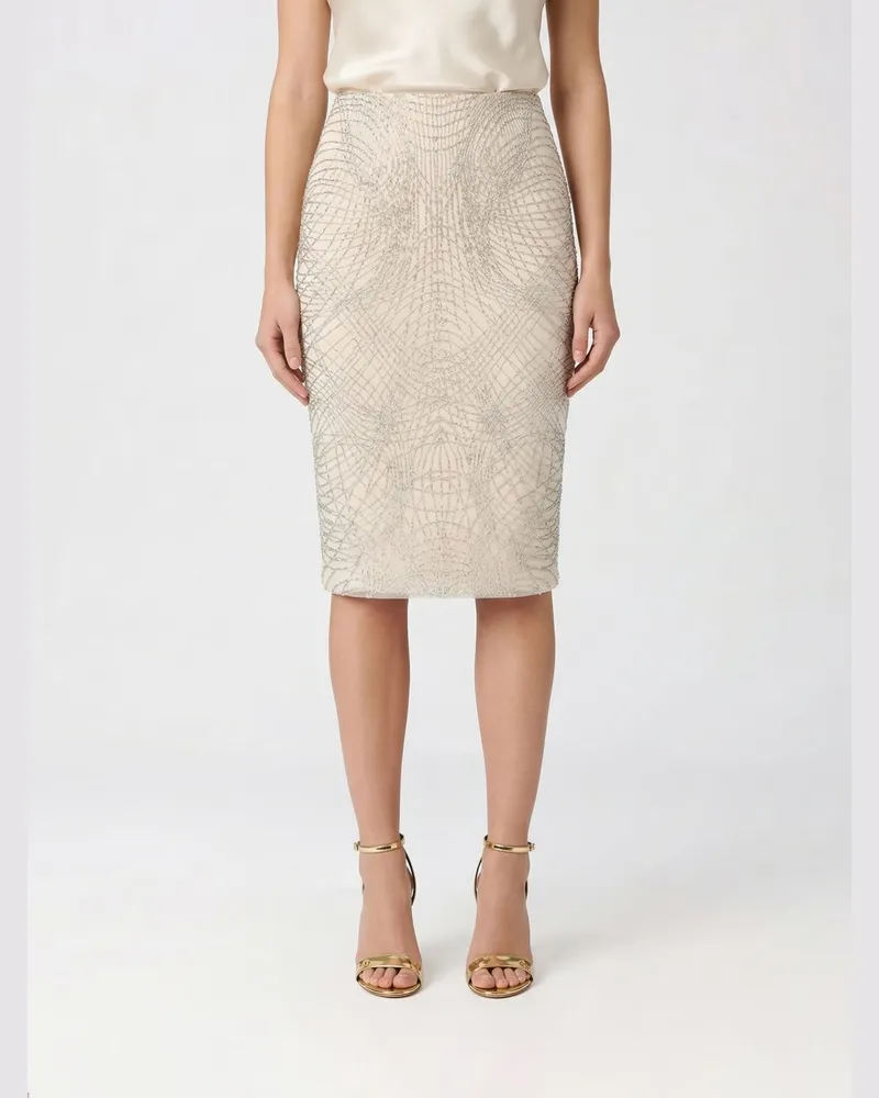 Elisabetta Franchi Rock damen Weiß