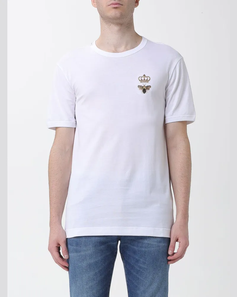 Dolce & Gabbana T-shirt herren Dolce & Gabbana Weiß