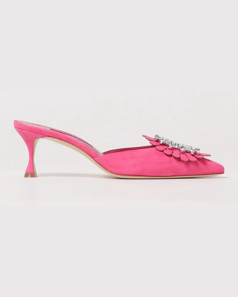 Manolo Blahnik Schuhe damen Fuchsia