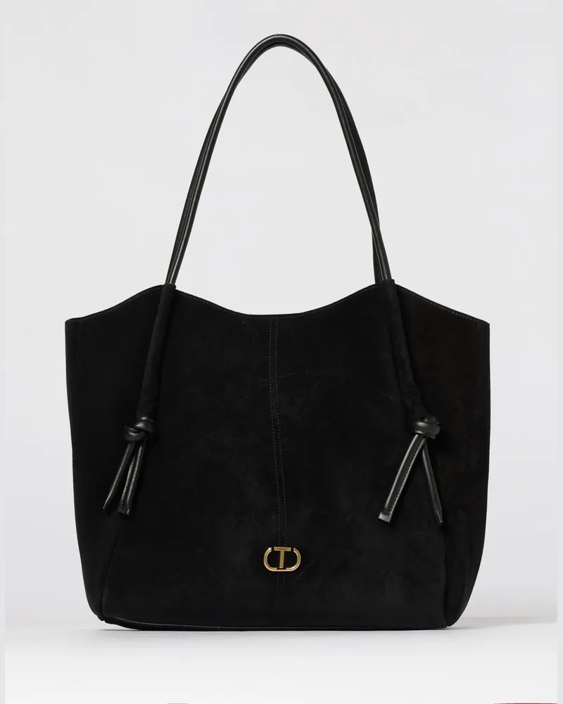 Twin-Set Schultertasche damen Schwarz