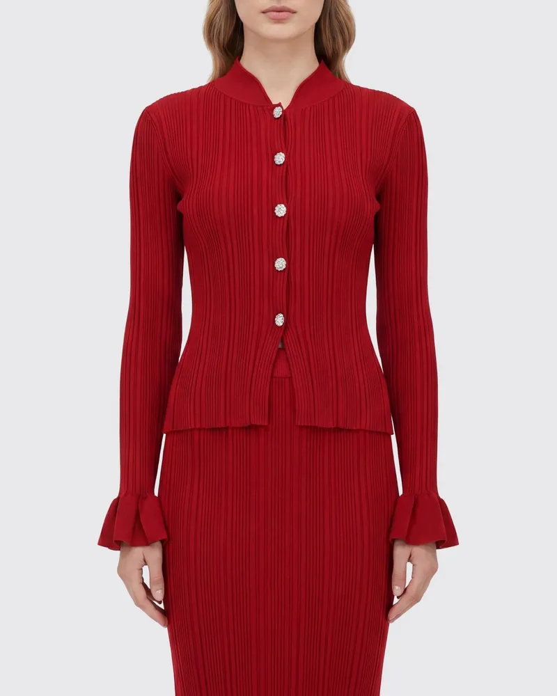 Self-Portrait Pullover damen Rot