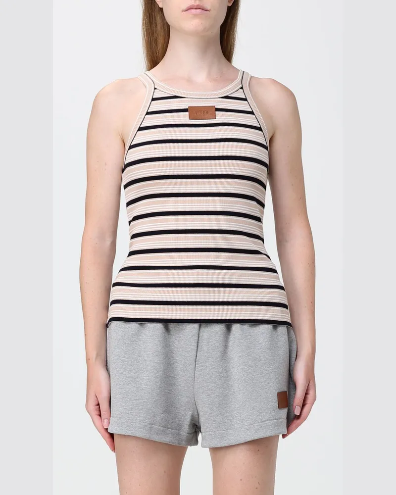 Fendi T-shirt damen Pink