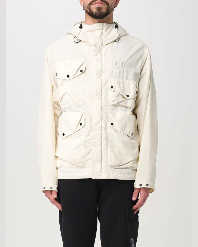 C.P. Company Jacke Weiß