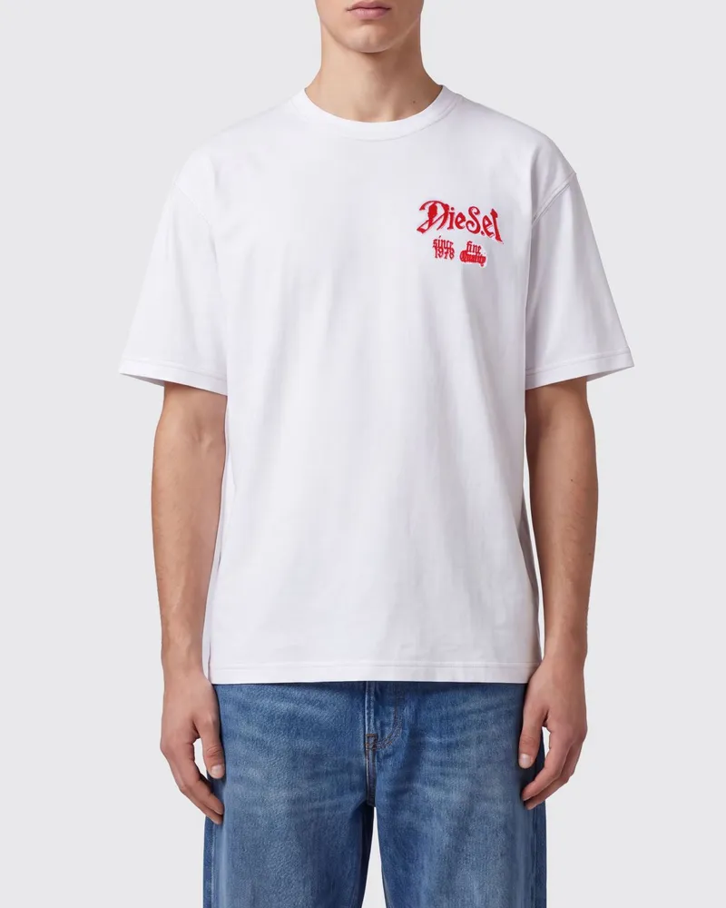 Diesel T-shirt herren Weiß