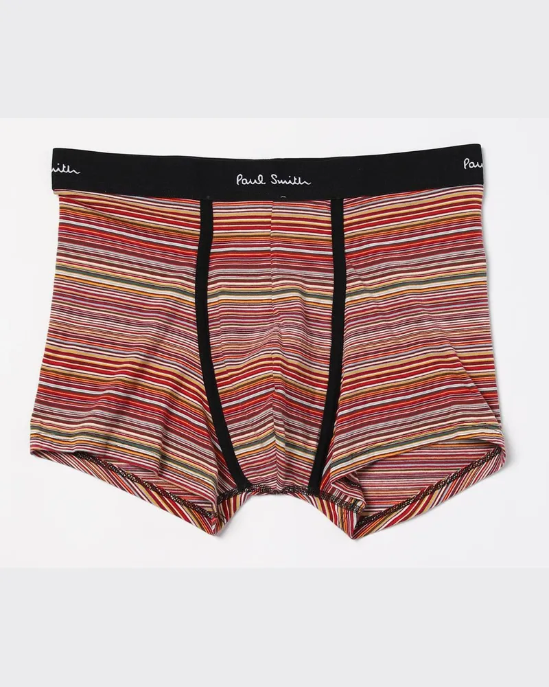 Paul Smith Boxer aus Stretch-Baumwolle mit mehrfarbigen Streifen Bunt
