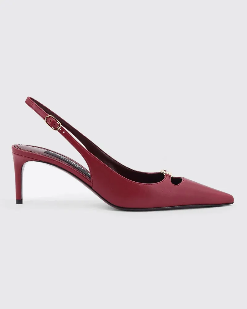 Dolce & Gabbana Absatzschuhe damen Dolce & Gabbana Burgunderrot