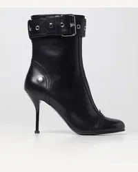 Alexander McQueen Stiefel Schwarz