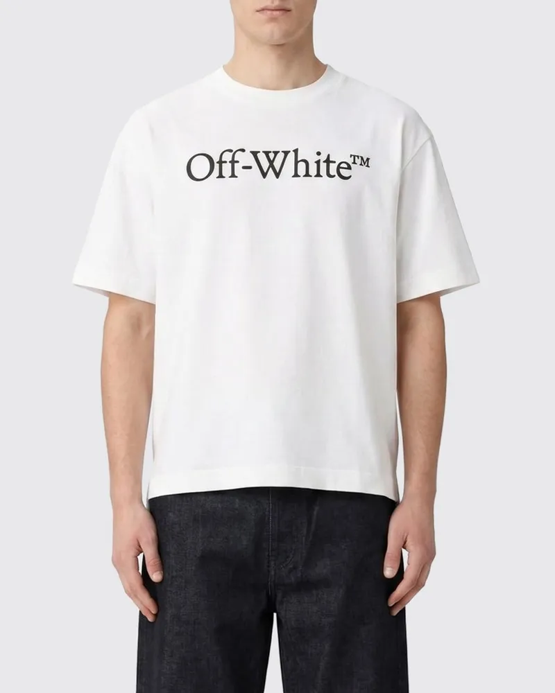 OFF-WHITE T-shirt herren Weiß