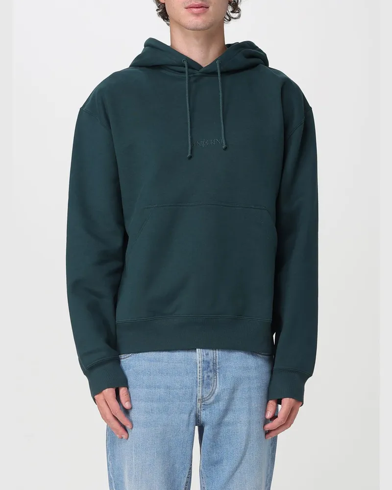 Saint Laurent Sweatshirt herren Grün