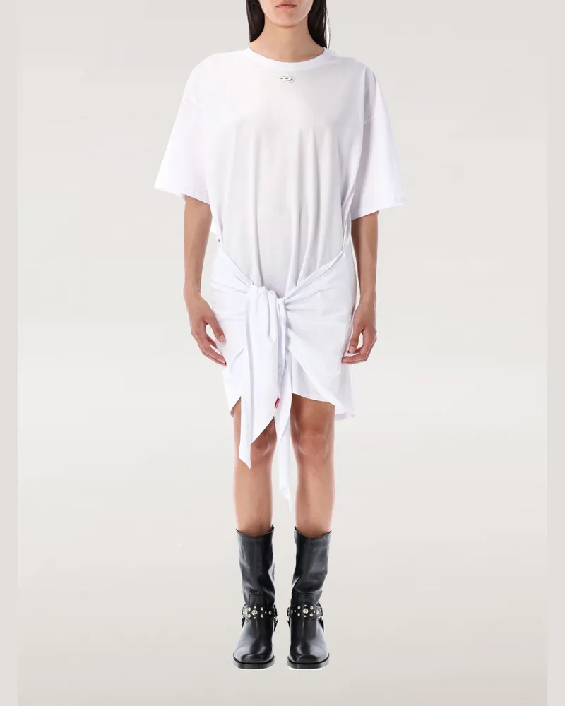 Diesel Kleider damen Weiß
