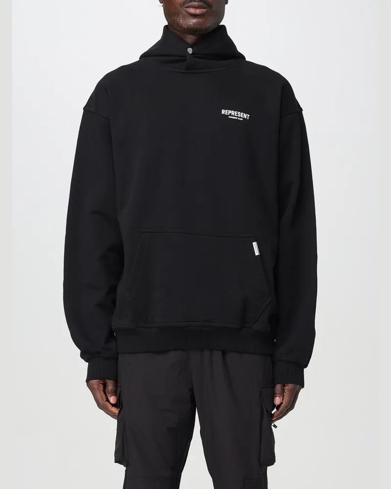 REPRESENT Sweatshirt herren Schwarz