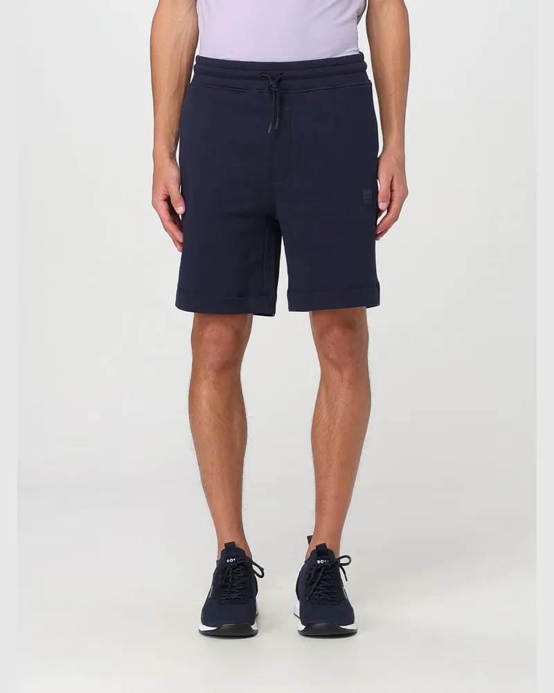 HUGO BOSS Shorts herren Blau