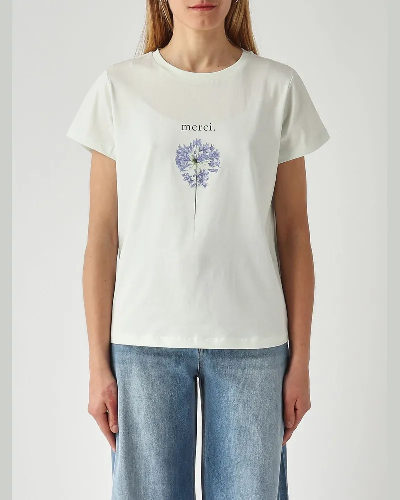 Twin-Set T-shirt damen Hellblau