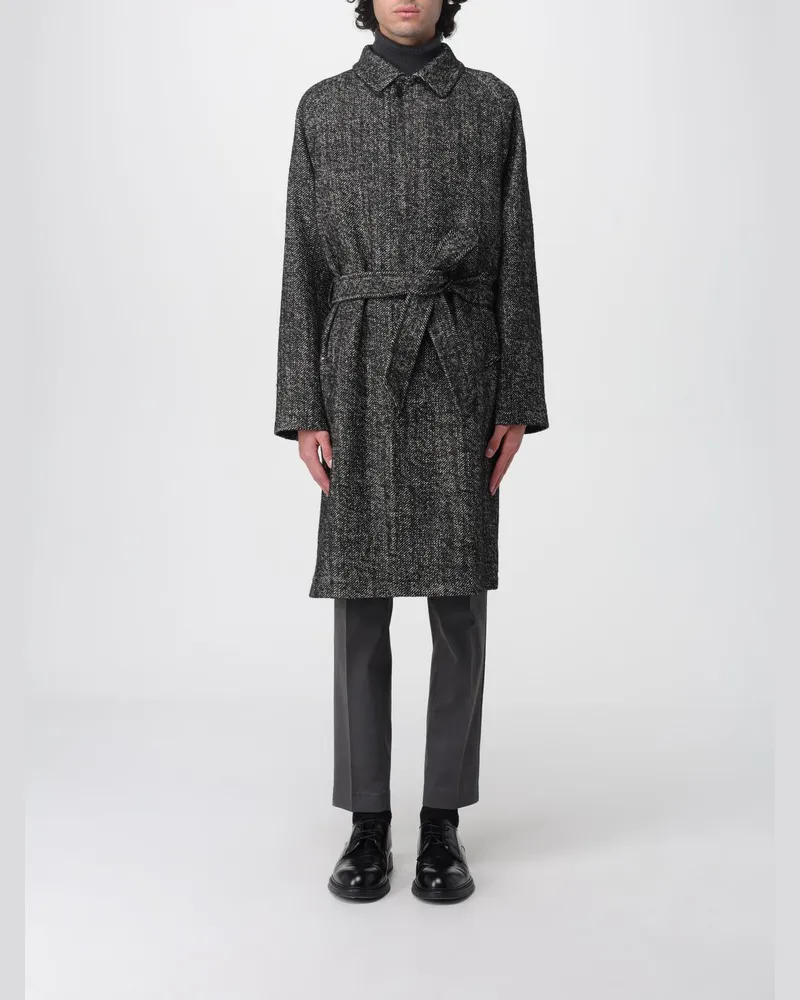 Tagliatore Mantel herren Schwarz