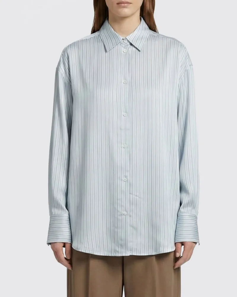 Totême Hemdbluse damen Hellblau
