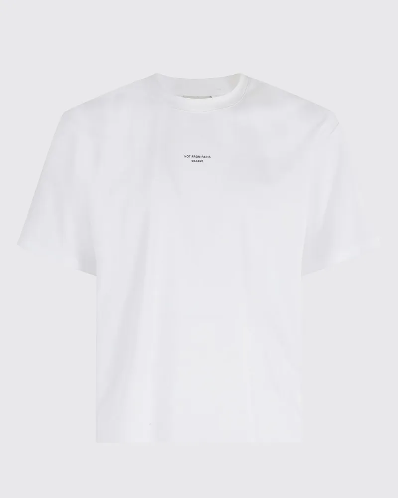 Drôle de Monsieur T-shirt herren Weiß