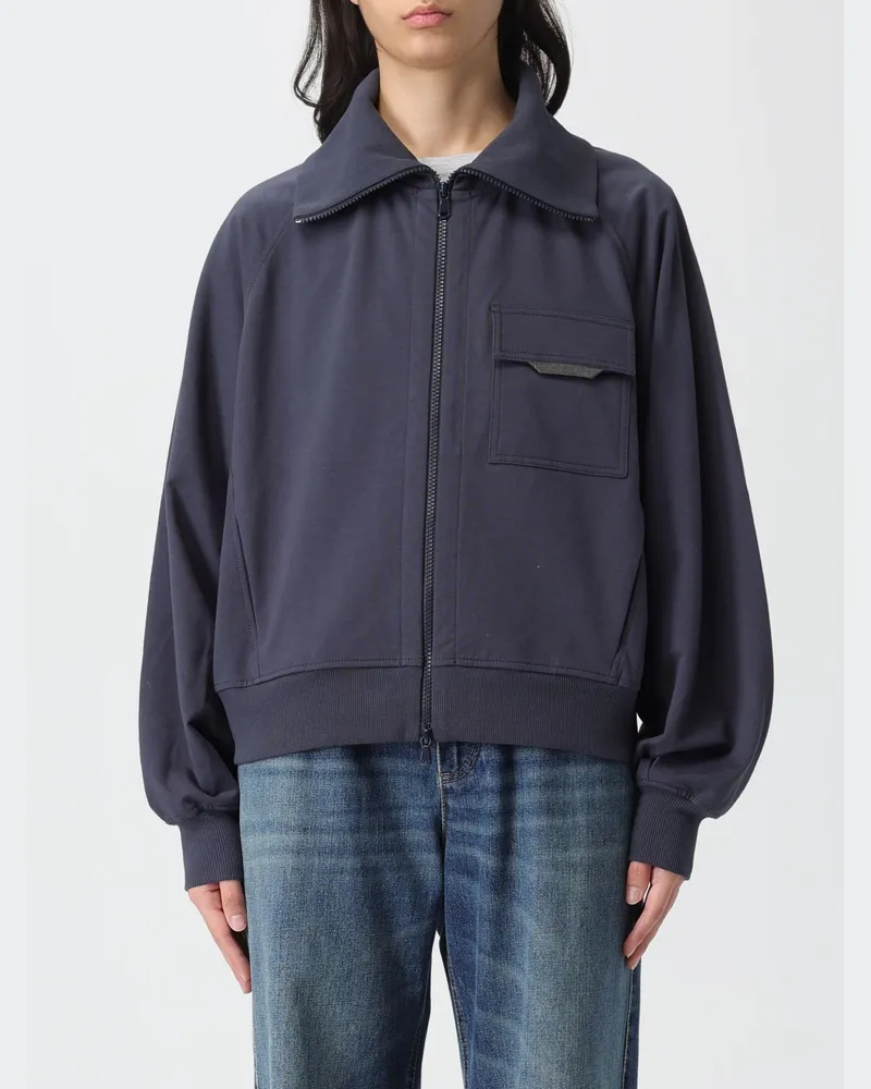 Brunello Cucinelli Pullover damen Blau