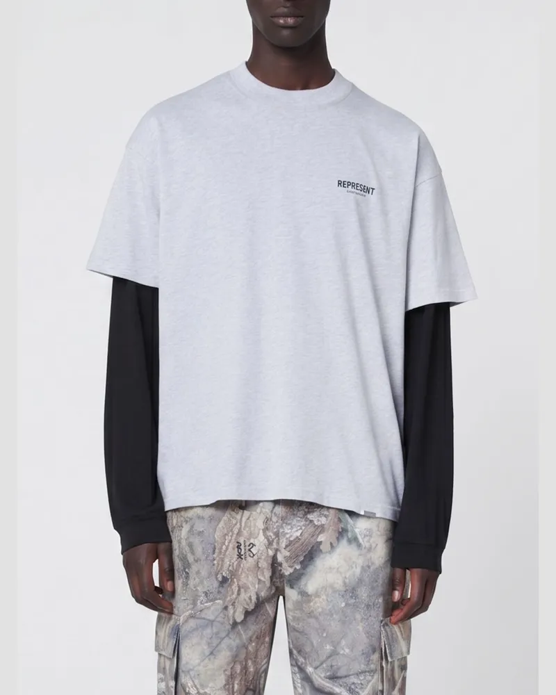 REPRESENT T-shirt herren Grau