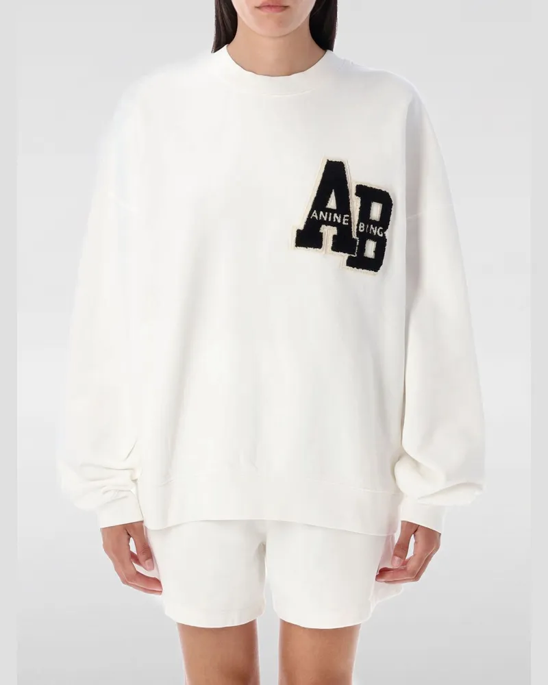 Anine Bing Sweatshirt damen Weiß