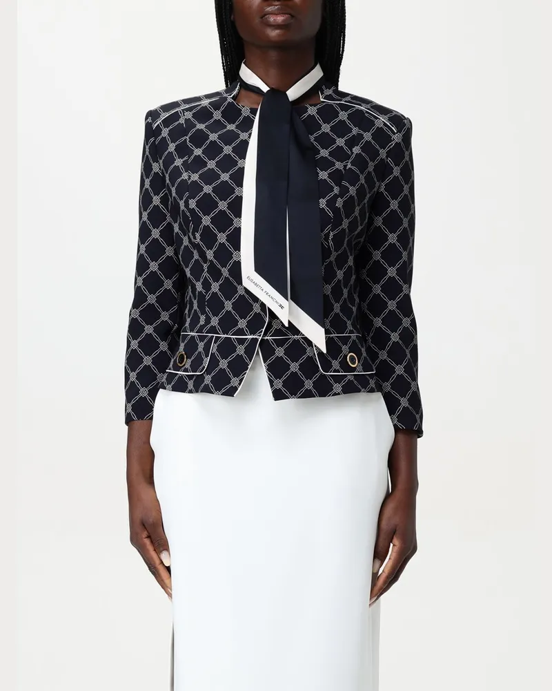 Elisabetta Franchi Blazer damen Gelb