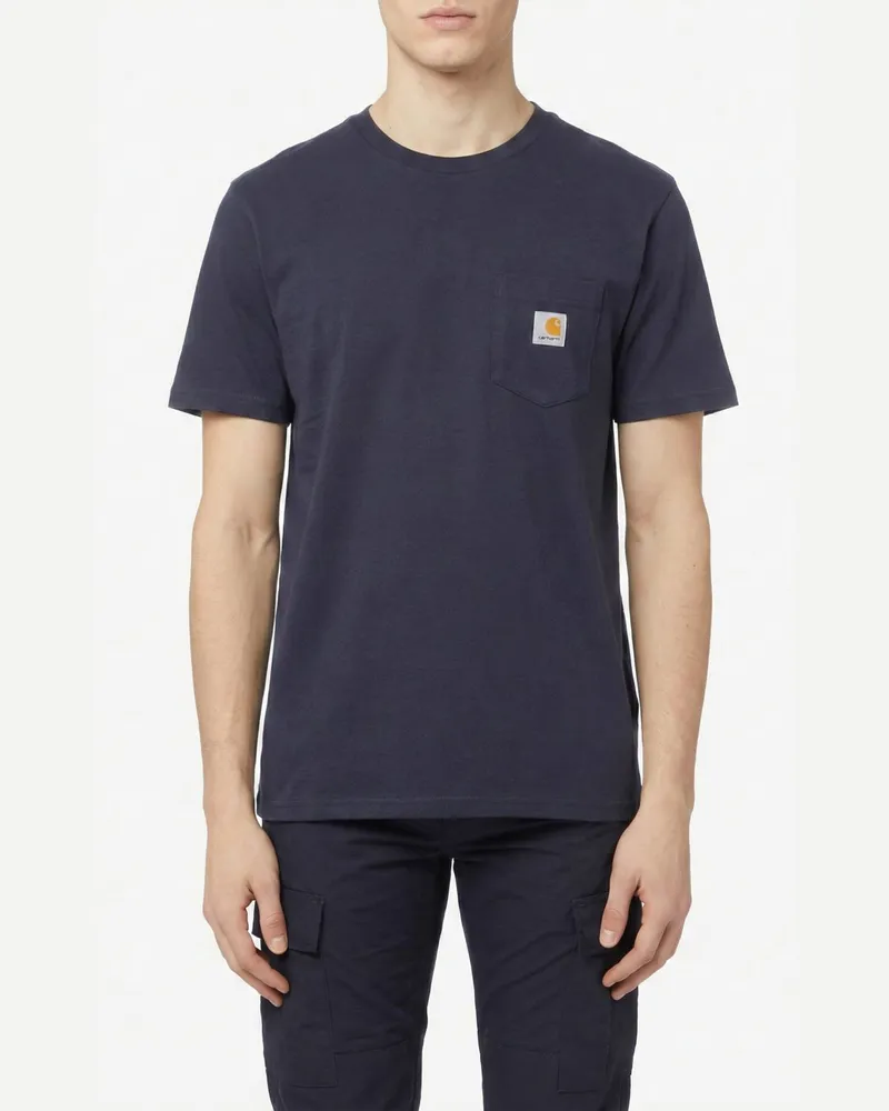 Carhartt WIP T-shirt herren Blau