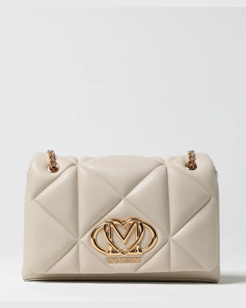Moschino Handtasche damen Ivory