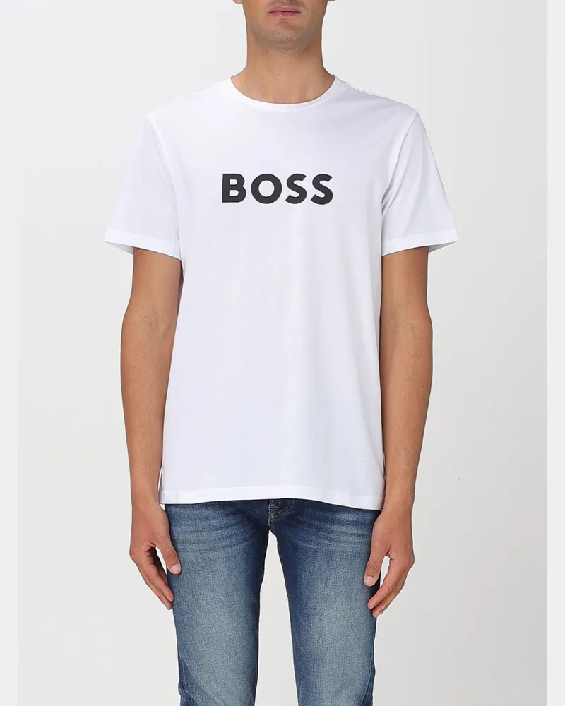 HUGO BOSS T-shirt herren Weiß