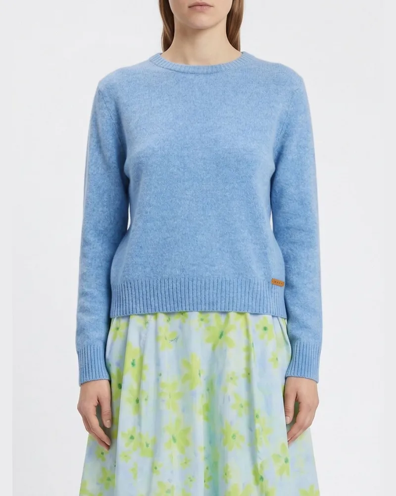 Marni Pullover damen Himmelblau