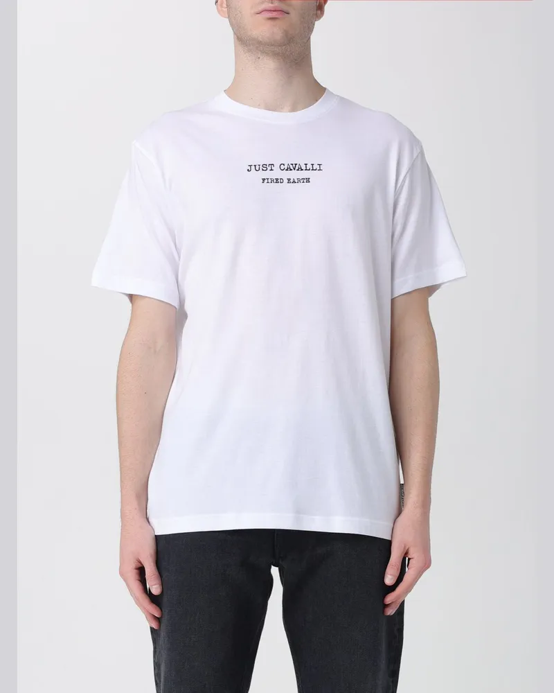 Just Cavalli T-shirt herren Weiß