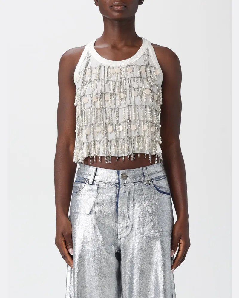Pinko Top damen Weiß