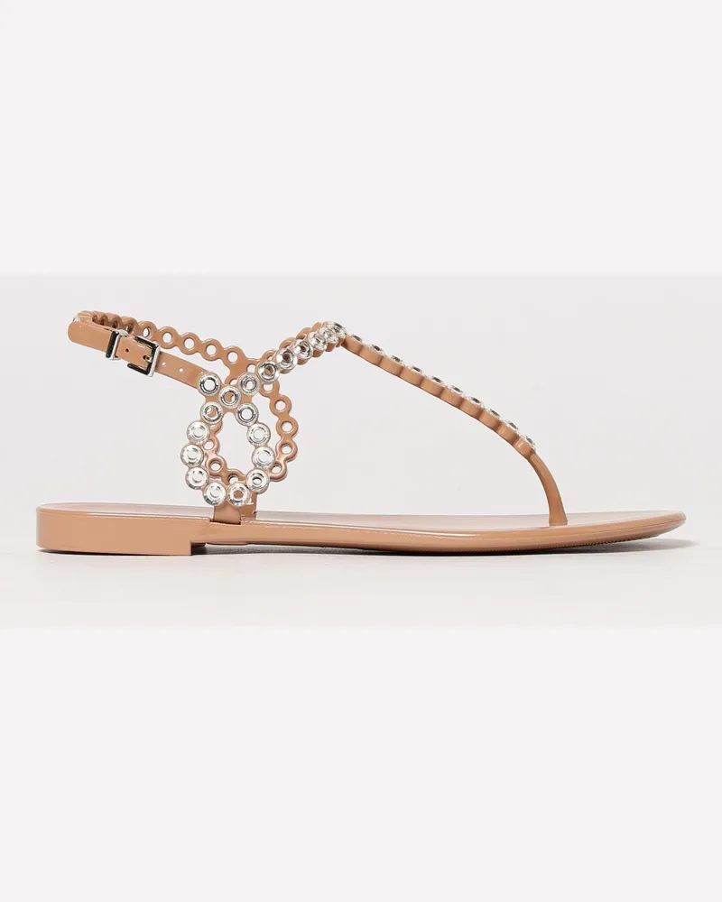 Ferragamo Flache sandalen damen Pink