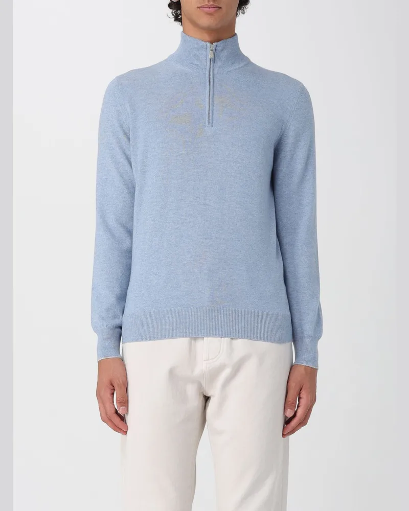 Brunello Cucinelli Pullover herren Hellblau