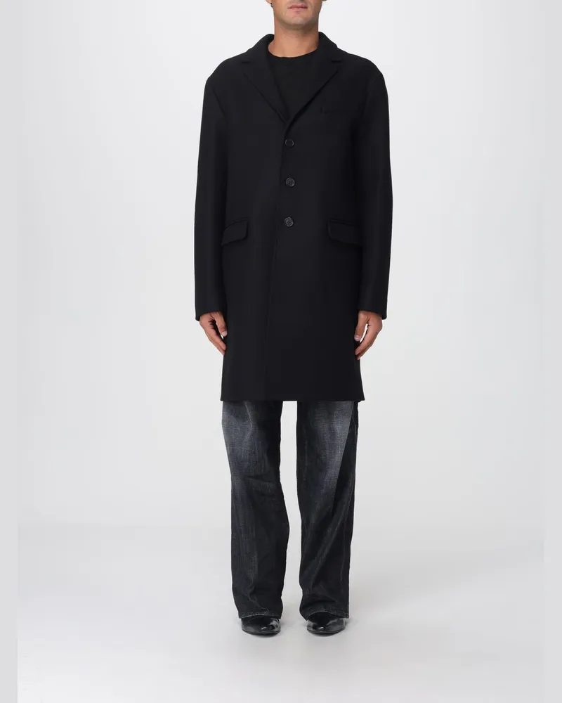 Dsquared2 Mantel herren Schwarz