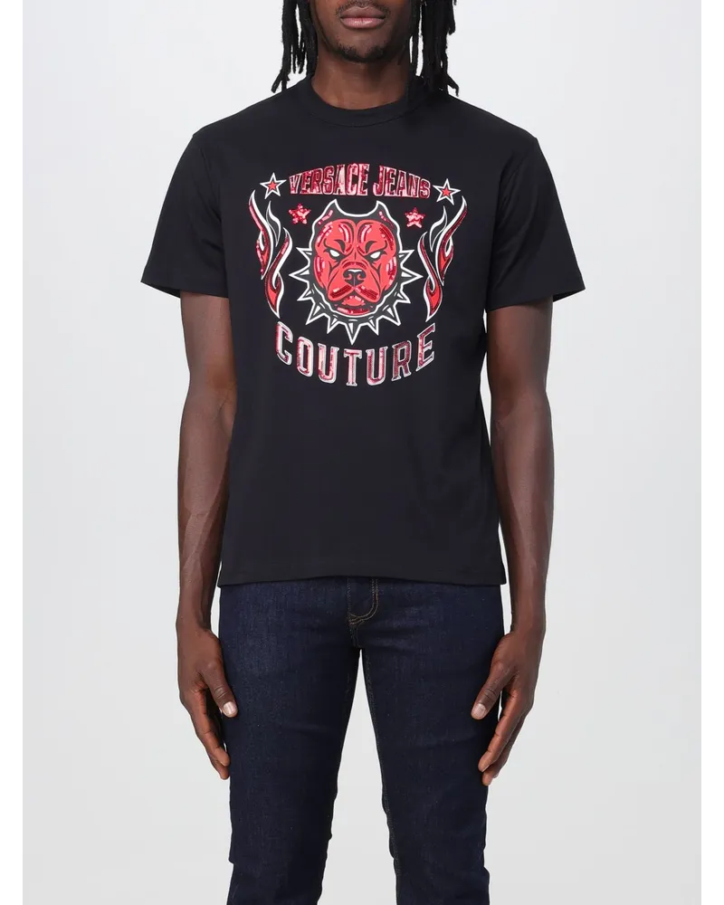Versace Jeans T-shirt herren Schwarz