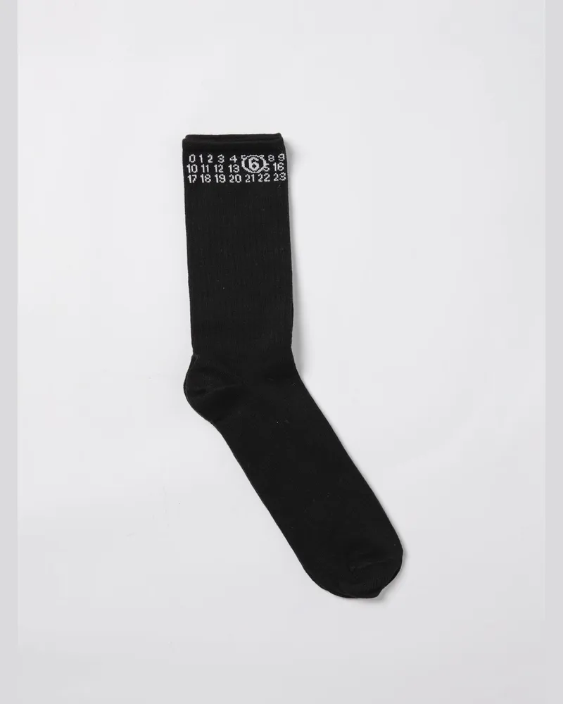 Maison Margiela Socken kinder Schwarz
