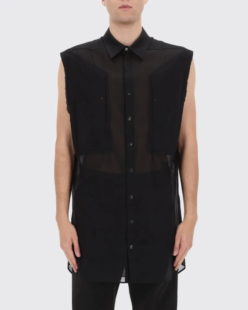 Rick Owens Hemd herren Schwarz