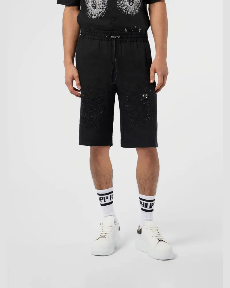 Philipp Plein Shorts herren Schwarz