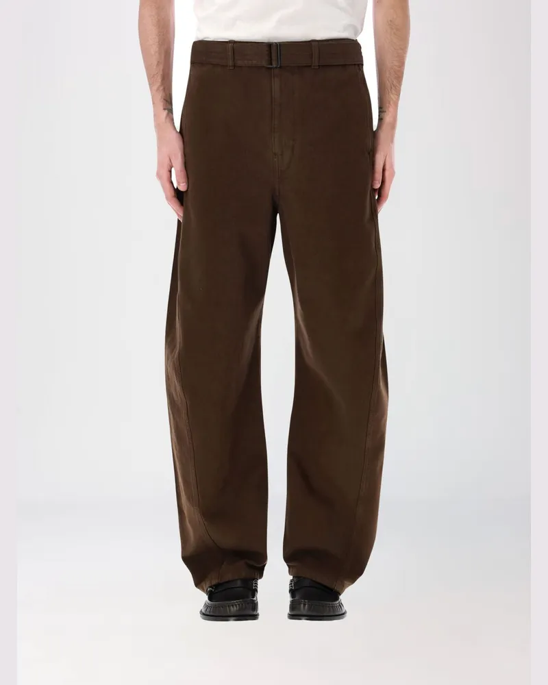 Christophe Lemaire Hose herren Braun