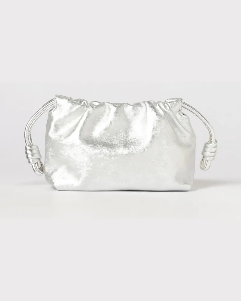 Loewe Umhängetasche damen Silber