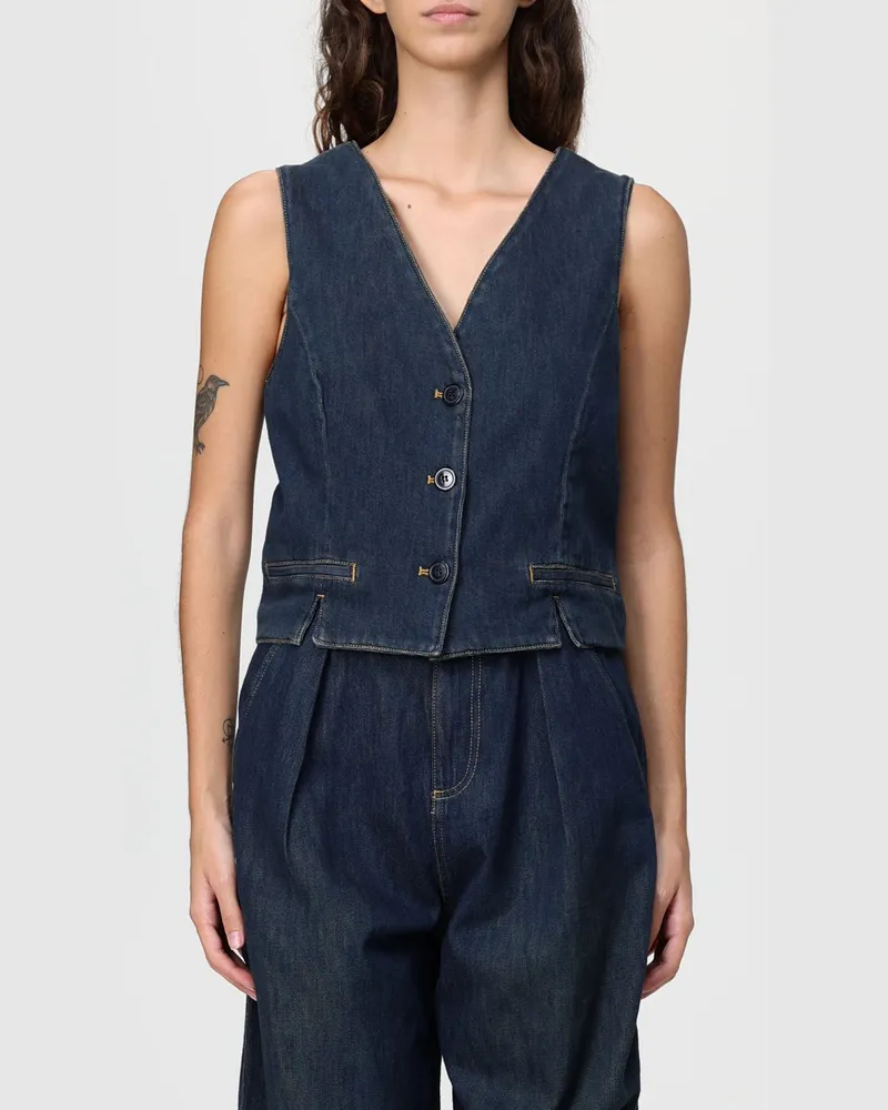 Twin-Set Weste damen Blau
