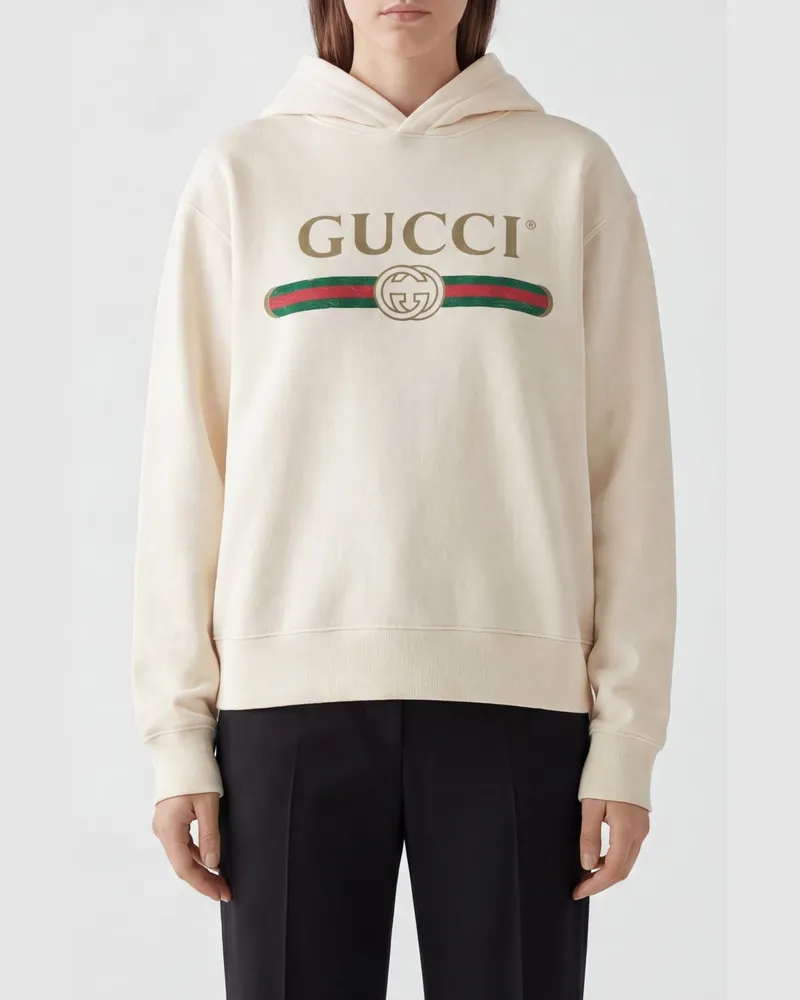 Gucci Sweatshirt damen Weiß