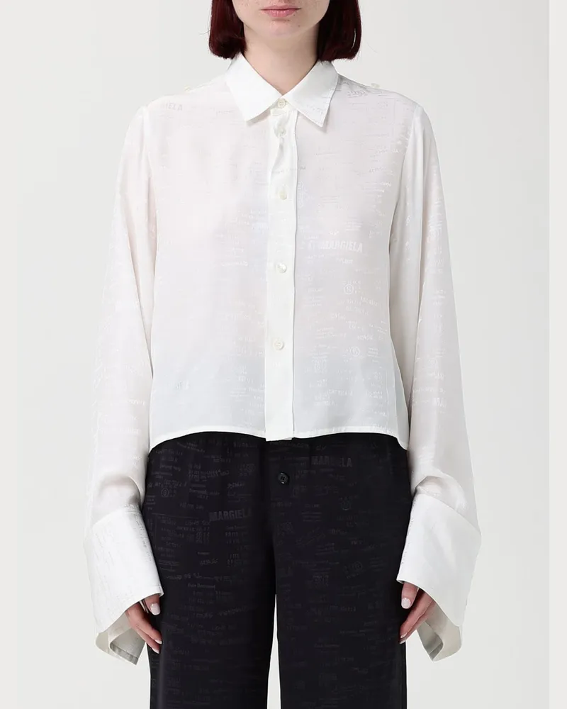 Maison Margiela Hemdbluse damen Charcoal