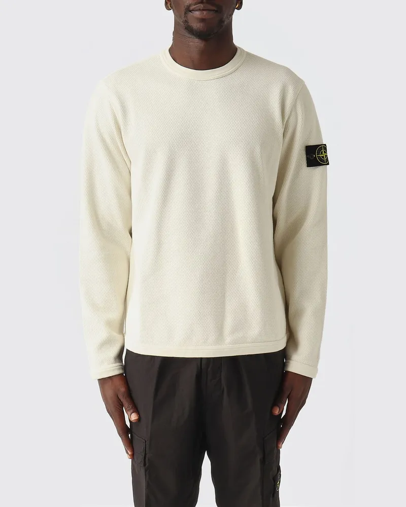 Stone Island T-shirt herren Weiß