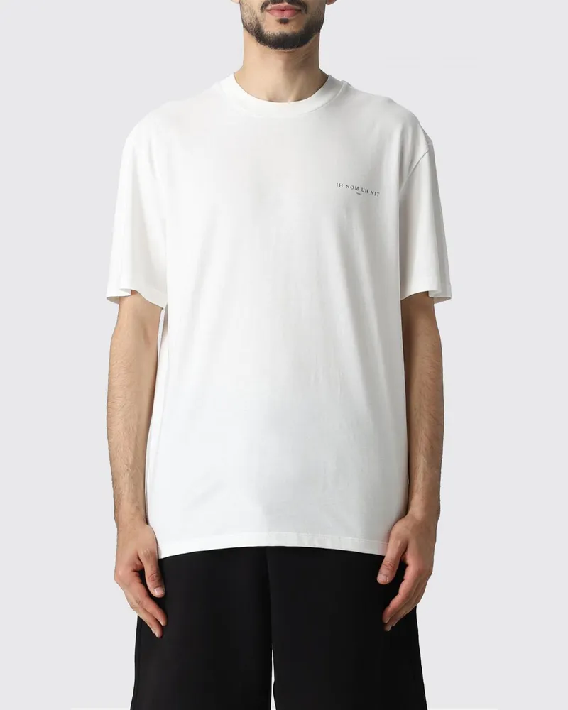 IH NOM UH NIT T-shirt herren Weiß